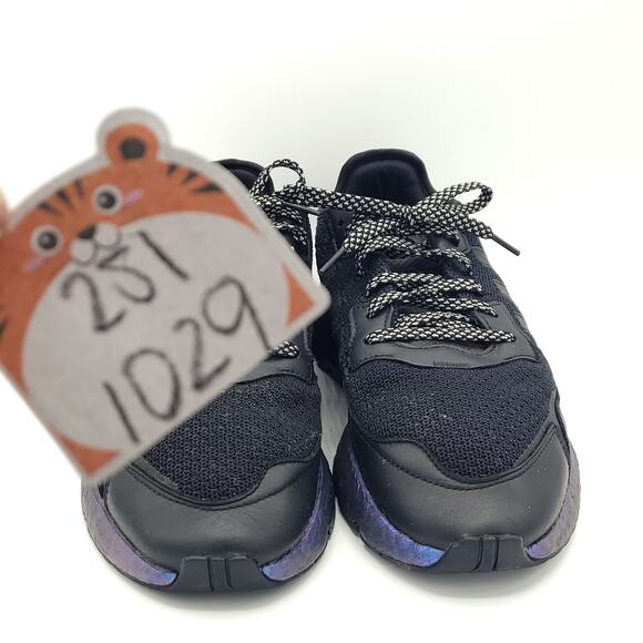 Adidas Nite Jogger Metallic Blue Boost 2019 Knit men's size 11 - Picture 8 of 9